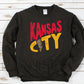 KC Black Crewneck Sweatshirt