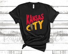 Load image into Gallery viewer, KC Black Unisex Tee
