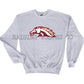 Mustangs Baseball Club Unisex Crewneck Sweatshirt Grey