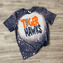 Load image into Gallery viewer, Tigerhawks Lightning Bleached Tee
